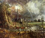 John Constable Salisbury Cathedral from the Meadows2 oil painting
